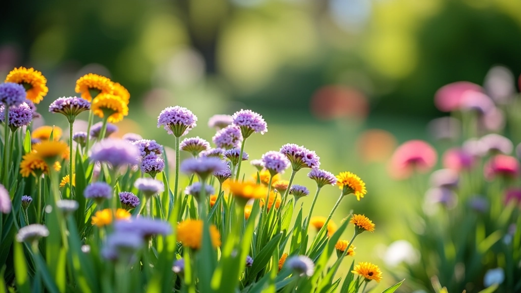 Garden calendar showing monthly maintenance tasks for perennial beds throughout the year